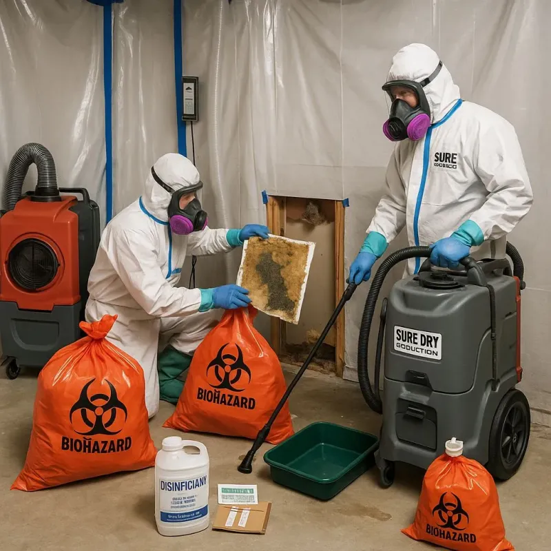 Contaminated Water Handling Protocols process in Midway, KY
