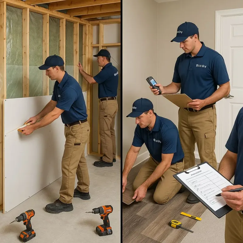 Repairs and Reconstruction process in Midway, KY