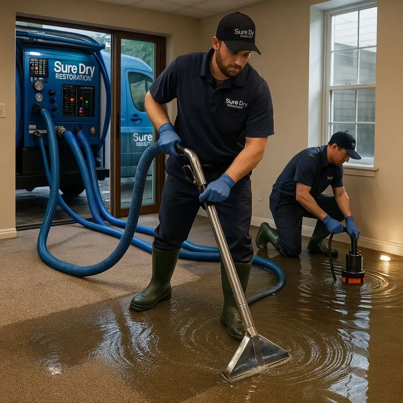 Water Extraction and Removal process in Midway, KY